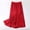 Red, variant on Flowy Skirts For Women Sevevn Women's Summer New High Waist Cool And Comfortable-line Skirt Large Size Temperament Elastic Waist Mid Length Skirt