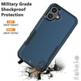 thumbnail image 6 of For iPhone 17 5G 2025 Case ,Sturdy Phone Case for Apple 17 6.3 inch ,Tiflook Shockproof Protection Heavy Duty Armor Hard Plastic & Rubber Rugged Bumper 2-in-1 Case Cover ( Blue ), 6 of 6