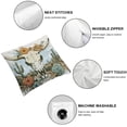 thumbnail image 4 of JRXY Retro Western Bull Skull Pillow Covers, Western Gifts for  Women, Cowgirl Gifts, Western Decor for Home, Western Room Decor, Western Throw Pillows Cases 2pcs 22x22in, 4 of 6
