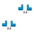 thumbnail image 2 of maskred Improve Handling And Performance With Servo Base For ECX 1/12 RC RGT 136100 Compatible With ECX 1/12 Rc RGT 136100 blue 2Set, 2 of 6