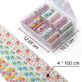 thumbnail image 7 of Makartt Nail Art Foil Transfer Stickers，10 Rolls 4cm*100cm Nail Art Supplies Foil Transfers Starry Sky Nail Decals  Nail Extension Gel Art Decorations DIY Design, 7 of 7