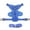 Blue BUXL, variant on WIZUTIZ Pet Chest Strap Vest Type Dog Traction Rope Reflective Breathable Dog Rope Home Needs Crafted with Care up to 50% Off