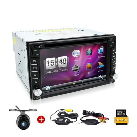 Rear Receiver - C2 C3 C4 C5 C6 C7 Corvette 1963-2014+ In-Dash Rear Backup Camera & DVD Receiver w/ 6.2 Inch Display & Bluetooth