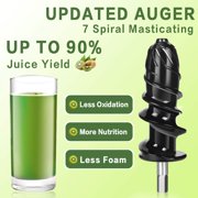 Cirago ZM1504-US Slow Juicer, Green