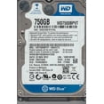 thumbnail image 2 of WD7500BPVT-55HXZT4, DCM SBOT2AN, Western Digital 750GB SATA 2.5 Hard Drive, 2 of 2