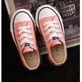 thumbnail image 4 of Boys and Girl Low Top Canvas Kids Lace up Sneakers, 4 of 9