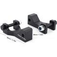 thumbnail image 2 of HUGFEGWE Front Lowering Kit, 3.5in Front Lowering Block Bracket Kit Accessory Metal Fit for Yamaha 350 660R 700 ATV CJB91-46235, 2 of 9