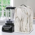 thumbnail image 5 of HELLHERO Marble Pattern Dust Cover Polyester for Kitchen Household Users, 5 of 6