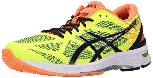 lanza Pensativo Pulido ASICS Men's Gel DS Trainer 21 Running Shoe, Flash Yellow/Black/Hot Orange,  10 M US - Walmart.com