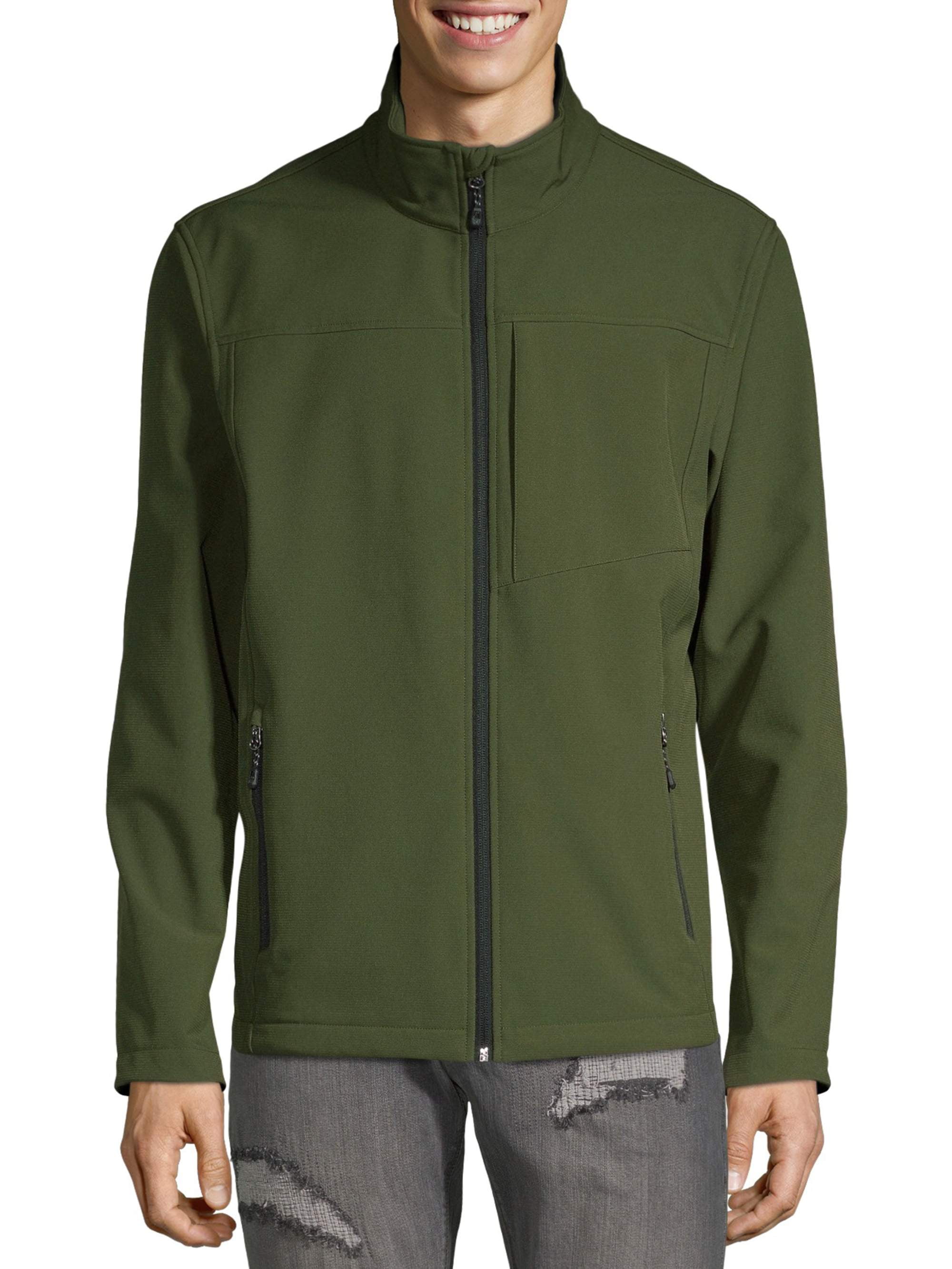 SwissTech Men's and Big Men's Soft Shell Jacket, up to Size 5XL