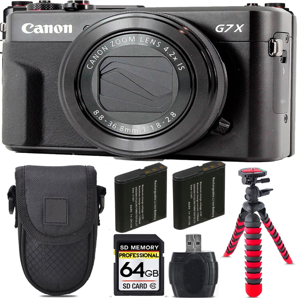 Canon PowerShot G7 X Mark II - Compact, Flip-Screen Digital