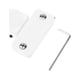 thumbnail image 3 of Mini Snooker Chalk Clamp Suministros de billar magnéticos profesionales (Blanco), 3 of 9