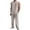 Khaki, variant on NAFUU Men's 2 Piece Outfits Summer Track Suits Casual Sleeveless Tank Tops Straight Leg Pants Sweatsuit Solid Color Loungewear Set Leisure Walking Suit