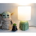 thumbnail image 2 of Star Wars Boba Fett Helmet Table Lamp | 14 Inches Tall, 2 of 7