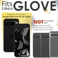thumbnail image 6 of Google Pixel 9 Pro XL 6.8" Tempered Glass Screen Protector 3 Per Pack, 6 of 7