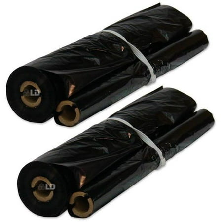 Pc401 Compatible Fax Ribbon - LD Brother PC202 PC202RF Thermal Fax Ribbon Refill Rolls (2 - Pack)