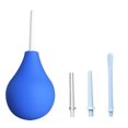 thumbnail image 1 of Pera para enema de 224 ml, color azul, kit de ducha íntima anal y vaginal, 4 recambios, sin BPA, 1 of 4