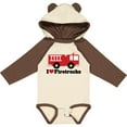 thumbnail image 3 of Inktastic I Heart Firetrucks Boys or Girls Long Sleeve Baby Bodysuit, 3 of 5