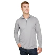 Team 365 Men's Zone Sonic Heather Performance Quarter-Zip - TT31H