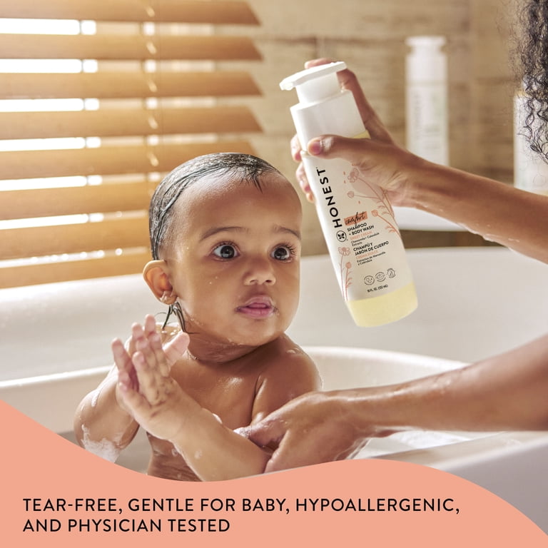 Honest Company Baby Shampoo and Body Wash, Sweet Cream photo 4