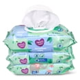 thumbnail image 6 of Parent's Choice Sensitive Wipes, 216 Sheets (Pack of 3), 6 of 8