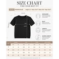thumbnail image 7 of QUALFORT Women’s Short Sleeve Cable Knit Sweater, Crew Neck Lightweight Pullover, Black, Size L, 7 of 7
