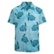 thumbnail image 3 of Camisas casuales con estampado floral de tortuga para hombres, ropa, camisa hawaiana con estampado 3D, camisetas Y2k de manga corta, ropa kawaii, blusa con solapa, 3 of 5