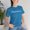 Aqua, variant on Mother Day Graphic Unisex Cotton Art Design T-Shirt 4