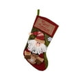 thumbnail image 1 of A Christmas Stocking Gift Bag Candy Sock, Cloth Storage For Small Presents And Treats, 1 of 5