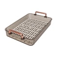 thumbnail image 1 of Serving Tray, Coffee Table Tray With Handles, Tea Tray, Coffee Tray, Decorative Tray Organiser, Multipurpose Trays, Serving Table Tray For Ottoman Bathroom Kitchen, 1 of 8