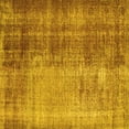thumbnail image 1 of Ahgly Company Machine Washable Indoor Square Persian Yellow Bohemian Area Rugs, 5' Square, 1 of 4