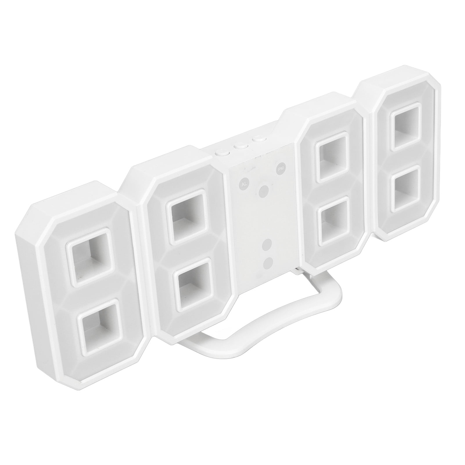 Ccdes 3D Digital Clock,3D Alarm Clock,3D LED Digital Clock Dimmable