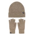 thumbnail image 2 of YAOBAMM Versatile Hat Gloves Beanie Hat Touch Screen Set Solid Color Soft Thick Wear Resistant Men Winter Warm Knitted Hat, 2 of 7