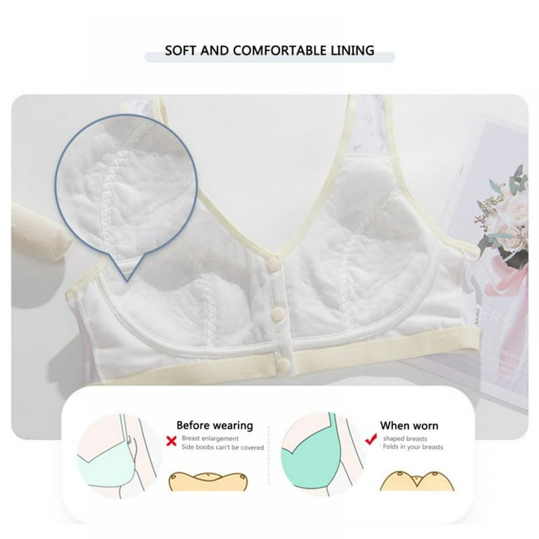  2022 Front Button Breathable Skin-Friendly Cotton Bra, Front  Closure Bras for Women Plus Size, Cotton Bras for Women (Beige,36/80BC) :  Clothing, Shoes & Jewelry