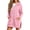 #006-Pink, variant on Womens Hoodies Dress Hooded Sweatshirts Dress Casual Long Sleeve Tunic Dress Oversized Sweatshirts with Pocket for Fall Winter