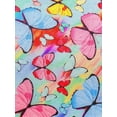 thumbnail image 4 of WIBACKER Butterfly Gymnastics Leotards for Girls with Shorts Sparkle Biketards Kids Dance Outfits Unitards, 4 of 11