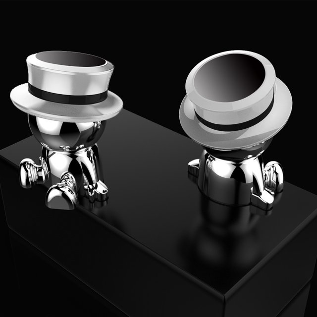 Soporte magnético para teléfono móvil de coche, soporte creativo para navegación magnética de coche, suministros para coche
