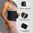 thumbnail image 3 of Faja Postparto Embarazo Tres Velcros Colombiana Reductiva Modelo Negro Talla M, 3 of 4