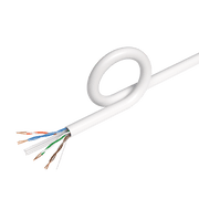 Cables Direct Online 500 ft Cat6 Ethernet Cable Bulk – 23AWG Solid CCA UTP, Unshielded, 550MHz, Pull Box, LAN Network Wire, RJ45 Compatible, Indoor Use, High-Speed Internet, White