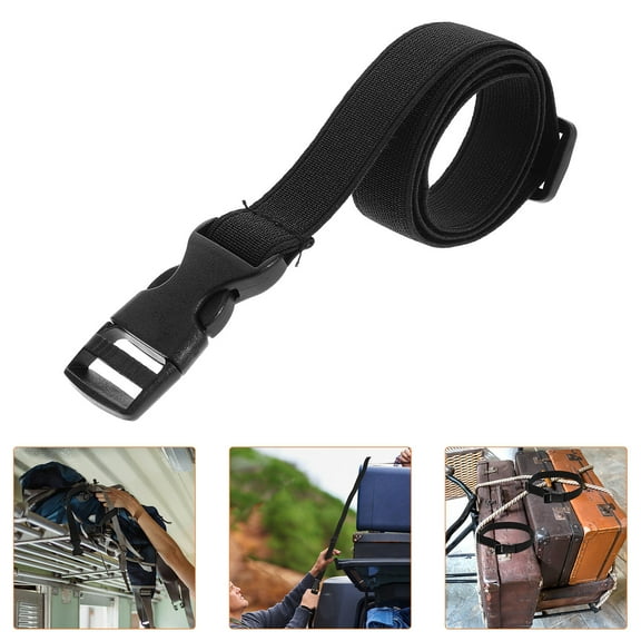 PBPBOX 4Pcs Adjustable Straps with Clips for Luggage Multi Functional Travel Fixing