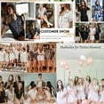 thumbnail image 5 of Avidlove Women Button Down Pajama Sets Short Sleeve Shirt with Shorts 2 Piece Pjs Sets Soft Sleepwear Nightwear Button Up Notch Collar Loungewear Set, 5 of 8