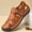 Light Brown-1, variant on Men'S Casual Beach Sandals, Closed-Toe Fisherman Style Slippers by GREKS