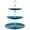 Blue, variant on Sales Today Clearance! 3-Tier Cupcake Stand, Dessert Display Tower for Wedding, Event Party, Cake Holder Stand, Tiered Cake Display for Birthday Parties, Showcasing Cupcakes, Treats