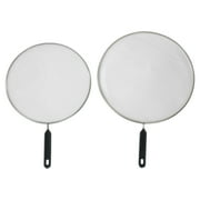 Mainstays 2-Piece Fine Aluminum Mesh Splatter Screen 11 and 13 Silver
