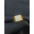 thumbnail image 6 of Pave 0.82 Cts Round Brilliant Diamonds Men's Solitaire Wedding Ring In Fine 18K Yellow Gold, 6 of 13