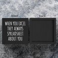 thumbnail image 3 of Zomyto 5x5 Inches When You Excel Thank You Gifts Office Decor Funny Inspirational Desk Decor Wooden Box Sign, 3 of 6