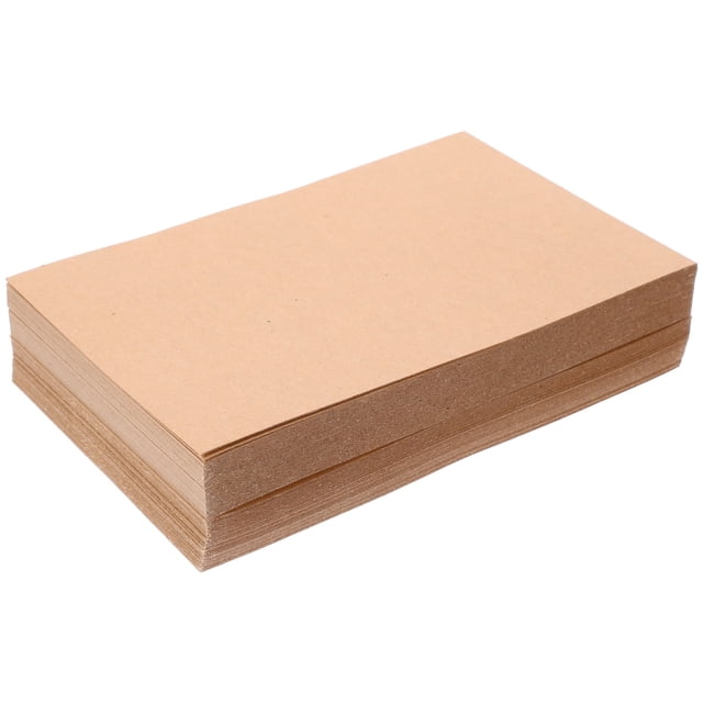 Nestingho 100Ud Papel Kraft Cardstock Para Tarjetas Color Khaki Para Uso