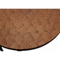 thumbnail image 5 of Rane Nesting 3-Table Set in Copper Metal-Cladded Round Top, 5 of 6