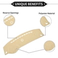 thumbnail image 3 of Unique Bargains Dash Cover Compatible for Hyundai Azera 2006-2011, Non-Slip Polyester Silicone Center Console Dashboard Cover Pad Carpet Beige, 3 of 6