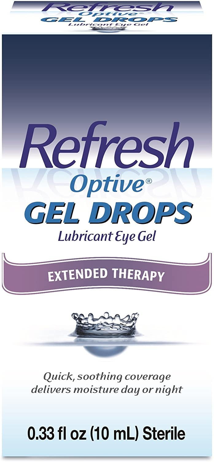 REFRESH Optive Drops Lubricant Eye Gel, 0.33 oz